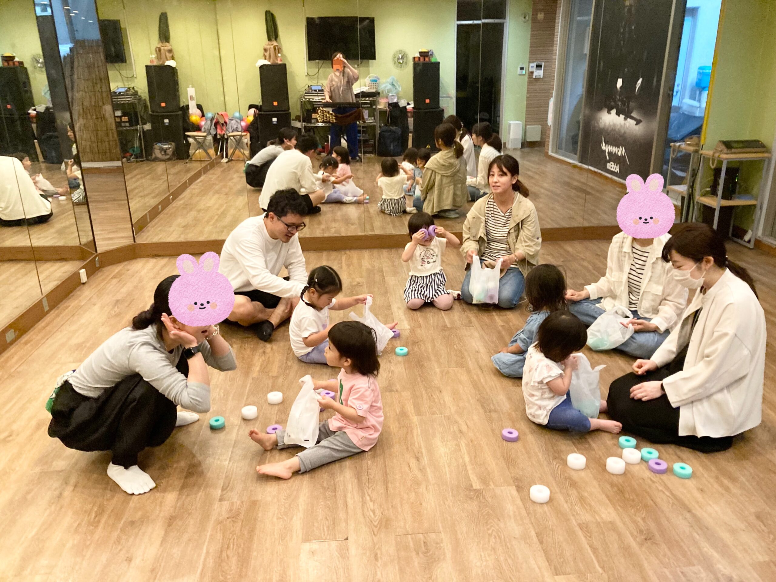 リトミックレッスン2〜3才クラス